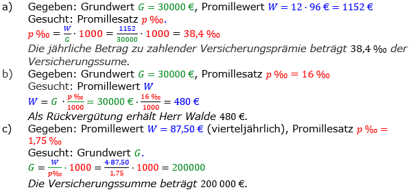 Promillerechnung Lösungen zum Aufgabensatz 5 Blatt 2/1 Fortgeschritten Bild 1/© by www.fit-in-mathe-online.de