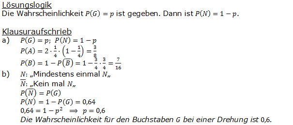 Stochastik Urnenmodelle Lösungen zum Aufgabensatz 18 Blatt 1/2 Grundlagen Bild A1218L012/© by www.fit-in-mathe-online.de