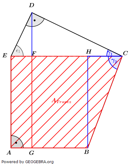 Realschulabschluss Trigonometrie Wahlteil W1a2020 Lösungs-Graphik/© by www.fit-in-mathe-online.de