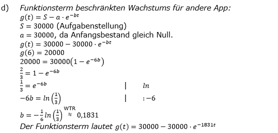 Lösung zur Abiturmusteraufgabe allg. bildendes Gymnasium Analysis ab 2019 Mustersatz 06 Aufgabe A1.1 Bild 8/© by www.fit-in-mathe-online.de