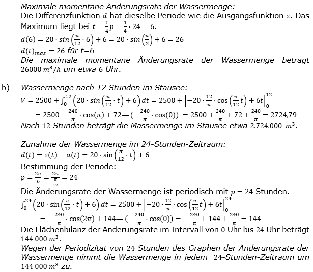 Lösung zur Abiturmusteraufgabe allg. bildendes Gymnasium Analysis ab 2019 Mustersatz 07 Aufgabe A2.1 Bild 3/© by www.fit-in-mathe-online.de