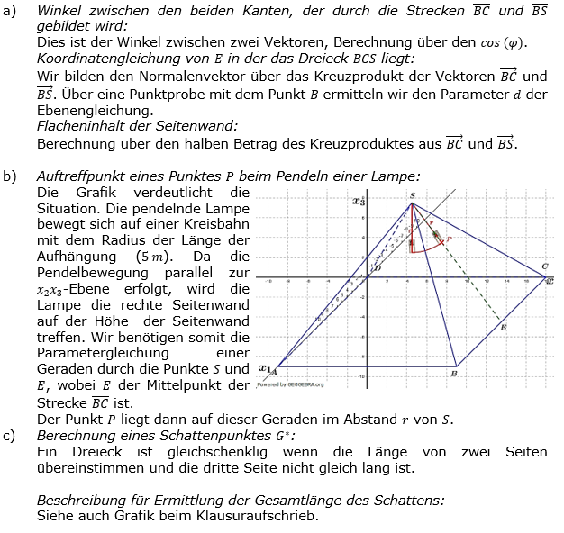 Abitur allg. bildendes Gymnasium Wahlteil Analytische Geometrie 2020 B1 Logik Bild 1/© by www.fit-in-mathe-online.de