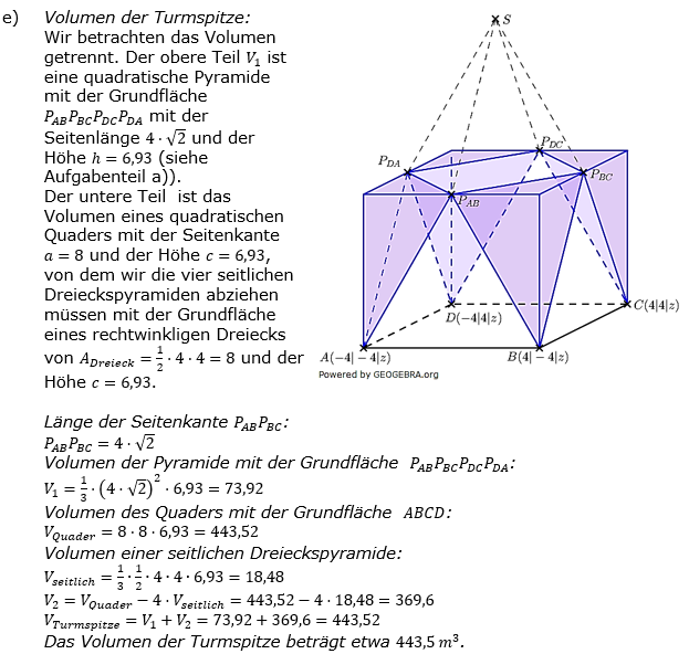Lösung zur Abiturmusteraufgabe allg. bildendes Gymnasium Analytische Geometrie ab 2019 Mustersatz 02 Aufgabe B1 Bild 5 Lösung zur Abiturmusteraufgabe allg. bildendes Gymnasium Analytische Geometrie ab 2019 Mustersatz 02 Aufgabe B1 Bild 5/© by www.fit-in-mathe-online.de
