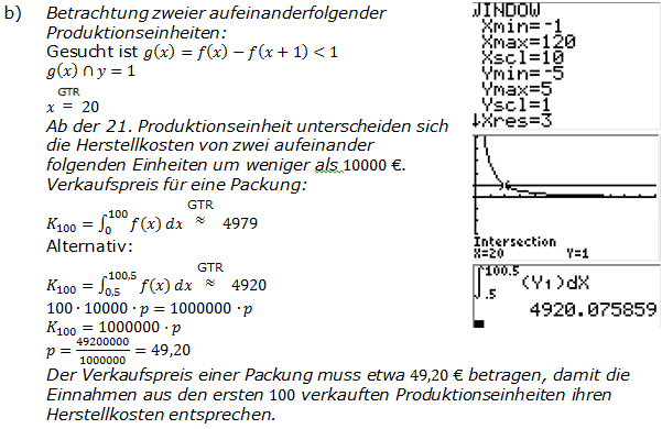 Abitur allg. bildendes Gymnasium Wahlteil Analysis 2007-11 Lösung Bild 2/© by www.fit-in-mathe-online.de