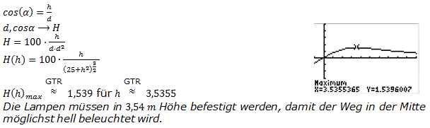 Abitur allg. bildendes Gymnasium Wahlteil Analysis 2009-13 Lösung Bild 2/© by www.fit-in-mathe-online.de