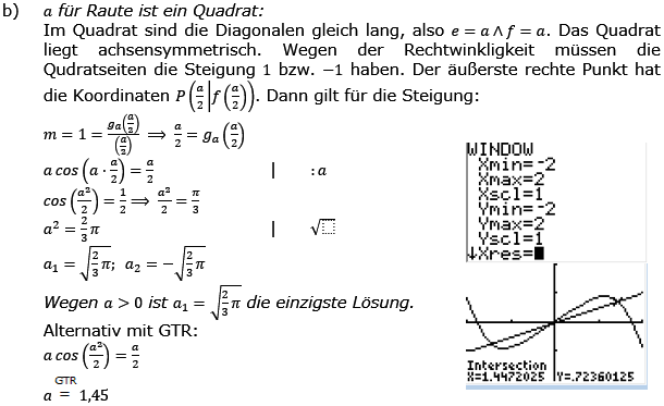 Abitur allg. bildendes Gymnasium Wahlteil Analysis 2016-22 Lösung Bild 2/© by www.fit-in-mathe-online.de