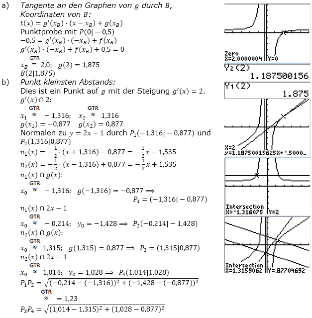 Abitur allg. bildendes Gymnasium Wahlteil Analysis 2017-12 Lösung Bild 1/© by www.fit-in-mathe-online.de