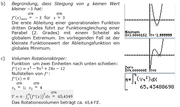 Abitur allg. bildendes Gymnasium Wahlteil Analysis 2017-22 Lösung Bild 2/© by www.fit-in-mathe-online.de