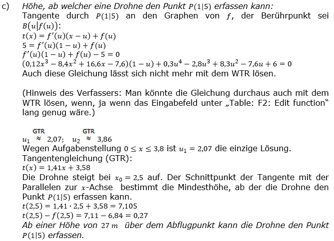 Abitur allg. bildendes Gymnasium Wahlteil Analysis 2018-11 Lösung Bild 3/© by www.fit-in-mathe-online.de