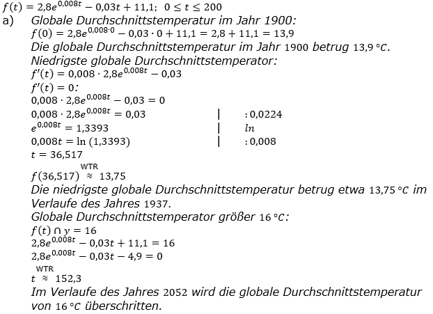 Abitur allg. bildendes Gymnasium Wahlteil Analysis 2018-21 Lösung Bild 1/© by www.fit-in-mathe-online.de