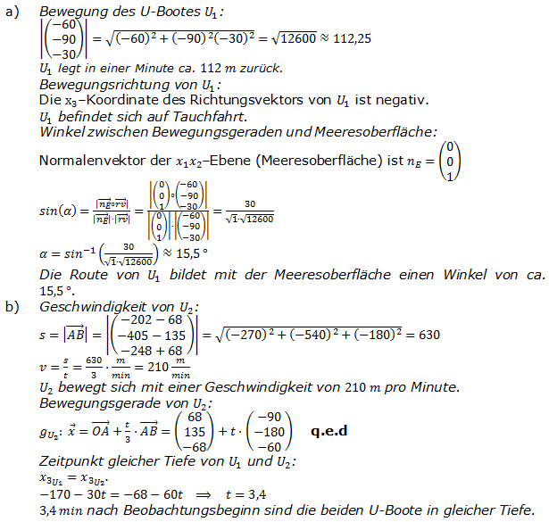 Abitur allg. bildendes Gymnasium Wahlteil Analytische Geometrie 2012-B2 Lösung Bild 1 Abitur allg. bildendes Gymnasium Wahlteil Analytische Geometrie 2012-B2 Lösung Bild 1/© by www.fit-in-mathe-online.de