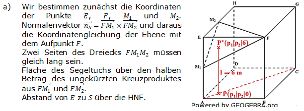 Abitur allg. bildendes Gymnasium Wahlteil Analytische Geometrie 2013-B2 Logik Bild 1 Abitur allg. bildendes Gymnasium Wahlteil Analytische Geometrie 2013-B2 Logik Bild 1/© by www.fit-in-mathe-online.de