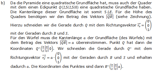 Abitur allg. bildendes Gymnasium Wahlteil Analytische Geometrie 2014-B1 Logik Bild 2/© by www.fit-in-mathe-online.de