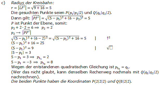 Abitur allg. bildendes Gymnasium Wahlteil Analytische Geometrie 2014-B2 Lösung Bild 3 Abitur allg. bildendes Gymnasium Wahlteil Analytische Geometrie 2014-B2 Lösung Bild 3/© by www.fit-in-mathe-online.de