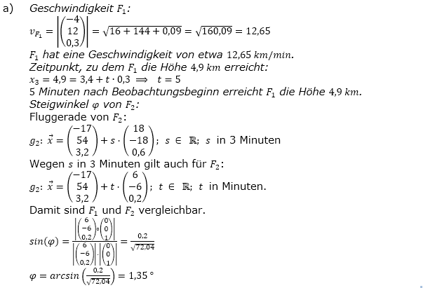 Abitur allg. bildendes Gymnasium Wahlteil Analytische Geometrie 2017-B2 Lösung Bild 1/© by www.fit-in-mathe-online.de