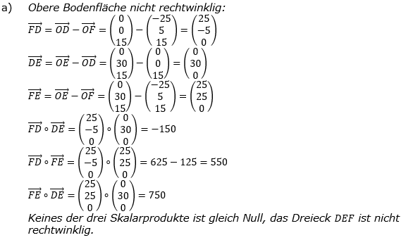 Abitur allg. bildendes Gymnasium Wahlteil Analytische Geometrie 2018-B1 Lösung Bild 1/© by www.fit-in-mathe-online.de