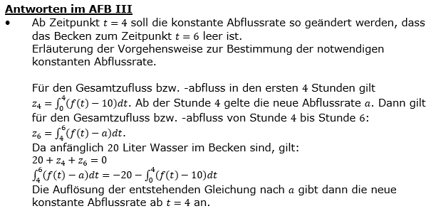 Lösung zu Abituraufgaben Basisfach Analysis - Kolloquium -  Mustersatz M12 Bild 4/© by www.fit-in-mathe-online.de