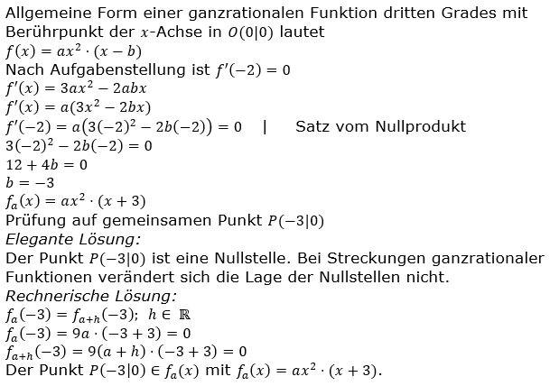 Lösungen A22204L01 Abitur allg. bildendes Gymnasium Leistungskurs Pflichtteil Analysis 2022 Aufgabe 4 / Teil 2 © by www.fit-in-mathe-online.de)