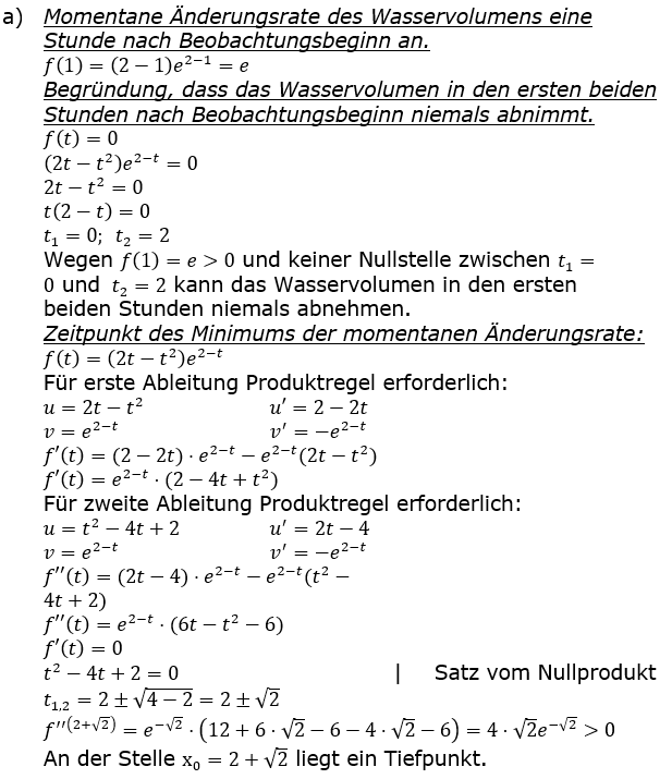 Lösungsgrafik A2212L05 Abitur allg. bildendes Gymnasium Wahlteilaufgaben Leistungsfach Analysis 2022-21a Bild 1/ © by www.fit-in-mathe-online.de