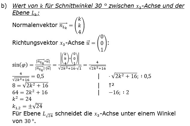 Lösungsgrafik A22B1L05 Abitur allg. bildendes Gymnasium Wahlteilaufgaben Leistungsfach Analytische Geometrie 2022-B1b Bild 2 / © by www.fit-in-mathe-online.de