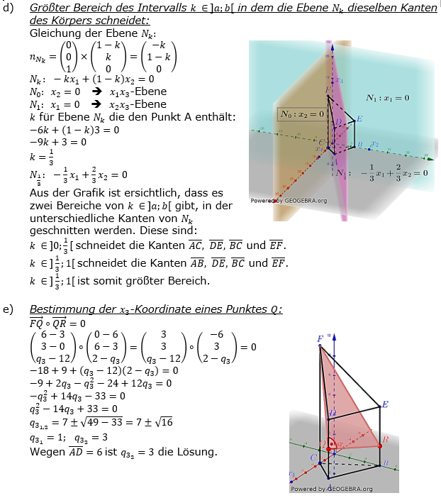 Lösungsgrafik A23B2L10 Abitur allg. bildendes Gymnasium Wahlteilaufgaben Leistungsfach Analytische Geometrie 2023-B2de Bild 3 / © by www.fit-in-mathe-online.de