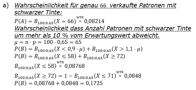 Lösungsgrafik A22C1L03 Abitur allg. bildendes Gymnasium Wahlteilaufgaben Leistungsfach Stochastik 2022 C1 Lösungsgrafik A22C1L03 Abitur allg. bildendes Gymnasium Wahlteilaufgaben Leistungsfach Stochastik 2022 C1 / © by www.fit-in-mathe-online.de