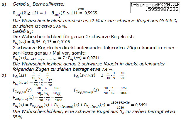 Abitur allg. bildendes Gymnasium Wahlteil Stochastik 2014-12 Lösung Bild 1/© by www.fit-in-mathe-online.de