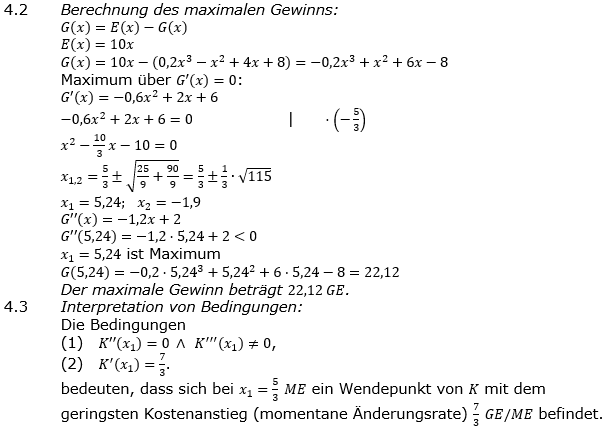 Abituraufgaben Berufsgymnasium Teil 2 mit Hilfmittel anwendungsorientierte Analysis Abitur 2019 Lösung Aufgabe 4 Bild 2 Abituraufgaben Berufsgymnasium Teil 2 mit Hilfmittel anwendungsorientierte Analysis Abitur 2019 Lösung Aufgabe 4 Bild 2/© by www.fit-in-mathe-online.de