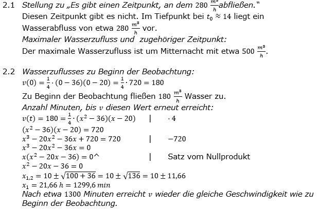 Abituraufgaben Berufsgymnasium Teil 2 mit Hilfmittel anwendungsorientierte Analysis Abitur 2020 Lösung Aufgabe 2 Bild 1 Abituraufgaben Berufsgymnasium Teil 2 mit Hilfmittel anwendungsorientierte Analysis Abitur 2020 Lösung Aufgabe 2 Bild 1/© by www.fit-in-mathe-online.de