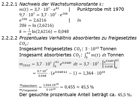 Abituraufgaben Berufsgymnasium Teil 2 mit Hilfmittel anwendungsorientierte Analysis Abitur 2022 Lösung Aufgabe 2 Bild 2/© by www.fit-in-mathe-online.de