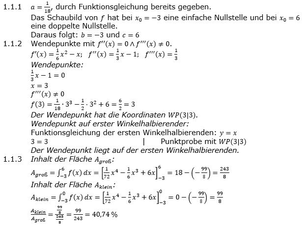 Abituraufgaben Berufsgymnasium Teil 2 mit Hilfmittel Analysis Abitur 2018 Lösung Bild 1 Abituraufgaben Berufsgymnasium Teil 2 mit Hilfmittel Analysis Abitur 2018 Lösung Bild 1/© by www.fit-in-mathe-online.de