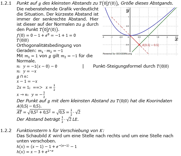 Abituraufgaben Berufsgymnasium Teil 2 mit Hilfmittel Analysis Abitur 2019 Lösung Bild 2 Abituraufgaben Berufsgymnasium Teil 2 mit Hilfmittel Analysis Abitur 2019 Lösung Bild 2/© by www.fit-in-mathe-online.de