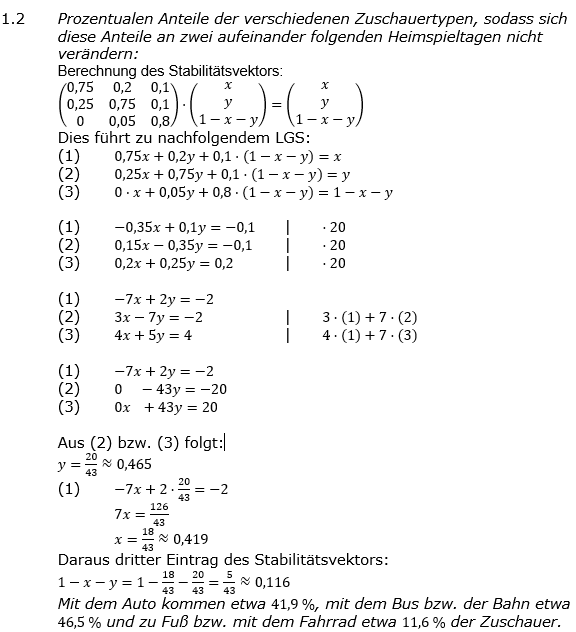 Abituraufgaben Berufsgymnasium Teil 4 mit Hilfmittel Matrizen und Prozesse Abituraufgabe 2018 Lösung Bild 3 Abituraufgaben Berufsgymnasium Teil 4 mit Hilfmittel Matrizen und Prozesse Abituraufgabe 2018 Lösung Bild 3/© by www.fit-in-mathe-online.de