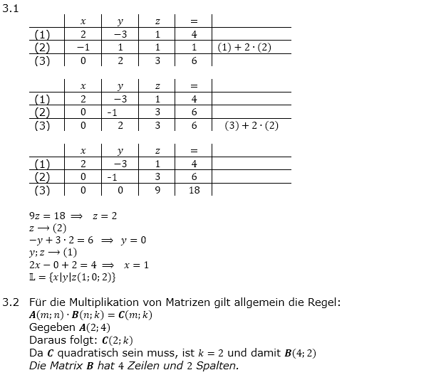 Abituraufgaben Berufsgymnasium Teil 1 ohne Hilfmittel Matrizen und Prozesse Abitur 2017 Lösung Bild 1/© by www.fit-in-mathe-online.de