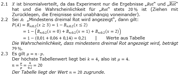 Abituraufgaben Berufsgymnasium Teil 1 ohne Hilfmittel Stochastik Mustersatz 4 Lösung Bild 1/© by www.fit-in-mathe-online.de)