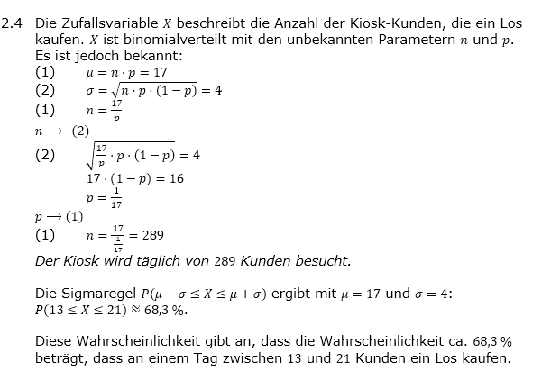 Abituraufgaben Berufsgymnasium Teil 3 mit Hilfmittel Stochastik Abitur 2017 Aufgabe 2 Lösung Bild 3 Abituraufgaben Berufsgymnasium Teil 3 mit Hilfmittel Stochastik Abitur 2017 Aufgabe 2 Lösung Bild 3/© by www.fit-in-mathe-online.de