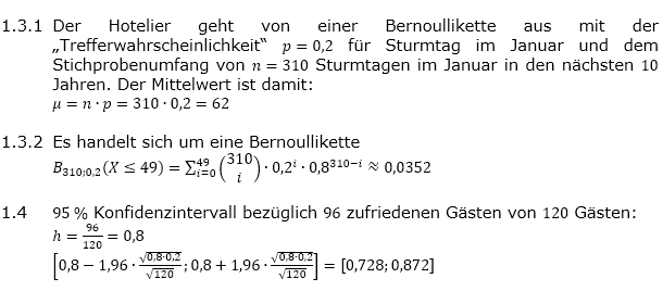 Abituraufgaben Berufsgymnasium Teil 3 mit Hilfmittel Stochastik Mustersatz 1 Lösung Bild 2 Abituraufgaben Berufsgymnasium Teil 3 mit Hilfmittel Stochastik Mustersatz 1 Lösung Bild 2/© by www.fit-in-mathe-online.de