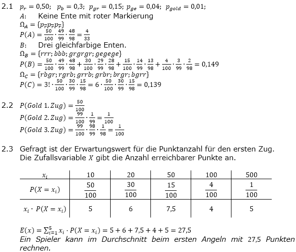 Abituraufgaben Berufsgymnasium Teil 3 mit Hilfmittel Stochastik Mustersatz 14 Lösung Bild 1 Abituraufgaben Berufsgymnasium Teil 3 mit Hilfmittel Stochastik Mustersatz 14 Lösung Bild 1/© by www.fit-in-mathe-online.de
