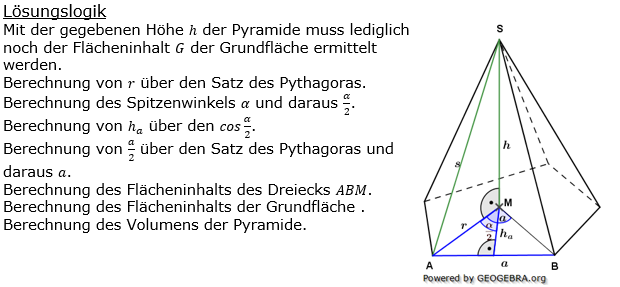 Realschulabschluss Besondere Pyramiden Lösungen Pflichtteilaufgabe P3/2008 Bild 1/© by www.fit-in-mathe-online.de