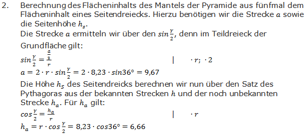 Realschulabschluss Besondere Pyramiden Lösungen Übungsaufgabe A1 Bild 2 Realschulabschluss Besondere Pyramiden Lösungen Übungsaufgabe A1 Bild 2/© by www.fit-in-mathe-online.de