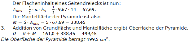 Realschulabschluss Besondere Pyramiden Lösungen Übungsaufgabe A1 Bild 4 Realschulabschluss Besondere Pyramiden Lösungen Übungsaufgabe A1 Bild 4/© by www.fit-in-mathe-online.de
