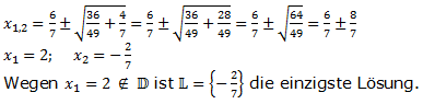 Lösungen zum Aufgabensatz W2b/2006 Graphik 3 Realschulabschluss Bruchgleichungen Wahlteilaufgaben/© by www.fit-in-mathe-online.de