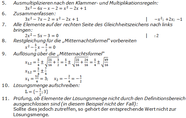 Lösungen zum Aufgabensatz 01 Graphik 2 Realschulabschluss Bruchgleichungen Übungsaufgaben/© by www.fit-in-mathe-online.de