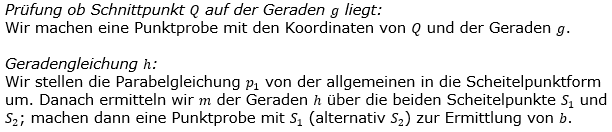 Realschulabschluss Gerade und Parabel Lösung W18W3a Bild 2/© by www.fit-in-mathe-online.de