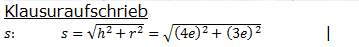 Realschulabschluss Kreiskegel Kugel Lösung Wahlteilaufgabe W2b/2008 Bild 2/© by www.fit-in-mathe-online.de