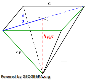 Realschulabschluss Kreiskegel Kugel Lösungs-Graphik Pflichtteilaufgabe P3/2015/© by www.fit-in-mathe-online.de