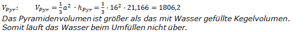 Realschulabschluss Kreiskegel Kugel Lösungen Pflichtteilaufgabe P3/2015 Bild 4/© by www.fit-in-mathe-online.de