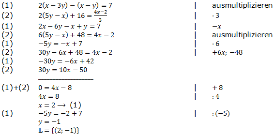 Lösungen zum Aufgabensatz P5/2012 Realschulabschluss Lineare Gleichungssysteme Pflichtteilaufgaben/© by www.fit-in-mathe-online.de