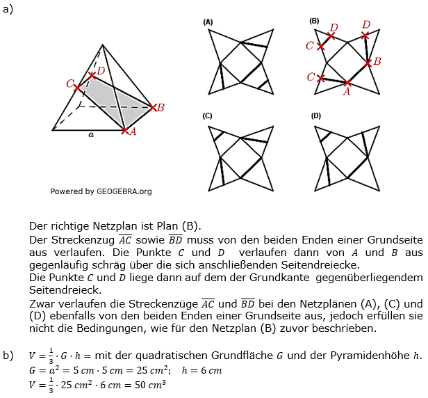 RS-Abschluss Pflichtteil A1 Lösungen zum Aufgabensatz 1/2021 Bild 1/© by www.fit-in-mathe-online.de