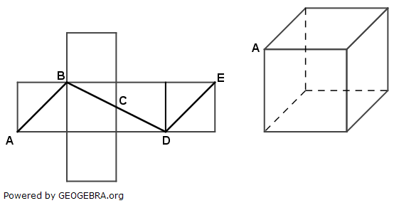 Begründe mithilfe eines Einheitskreises, dass gilt: sin(45 °)=cos(45 °). (Realschulabschluss Pflichtteil A1 (ohne Hilfsmittel) Mustersatz 5 Aufgabengraphik M04A501) Begründe mithilfe eines Einheitskreises, dass gilt: sin(45 °)=cos(45 °). (Realschulabschluss Pflichtteil A1 (ohne Hilfsmittel) Mustersatz 5 Aufgabengraphik M04A501/© by www.fit-in-mathe-online.de)